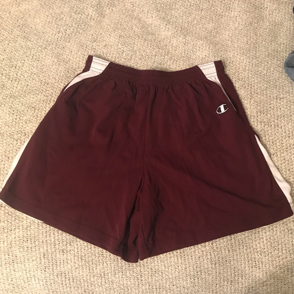 BURGUNDY CHAMPION SHORTS